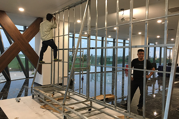 màn led sân golf Đồi Rồng